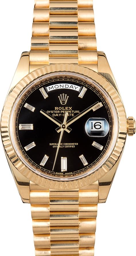 rolex date and time watch|Rolex day date 40mm.